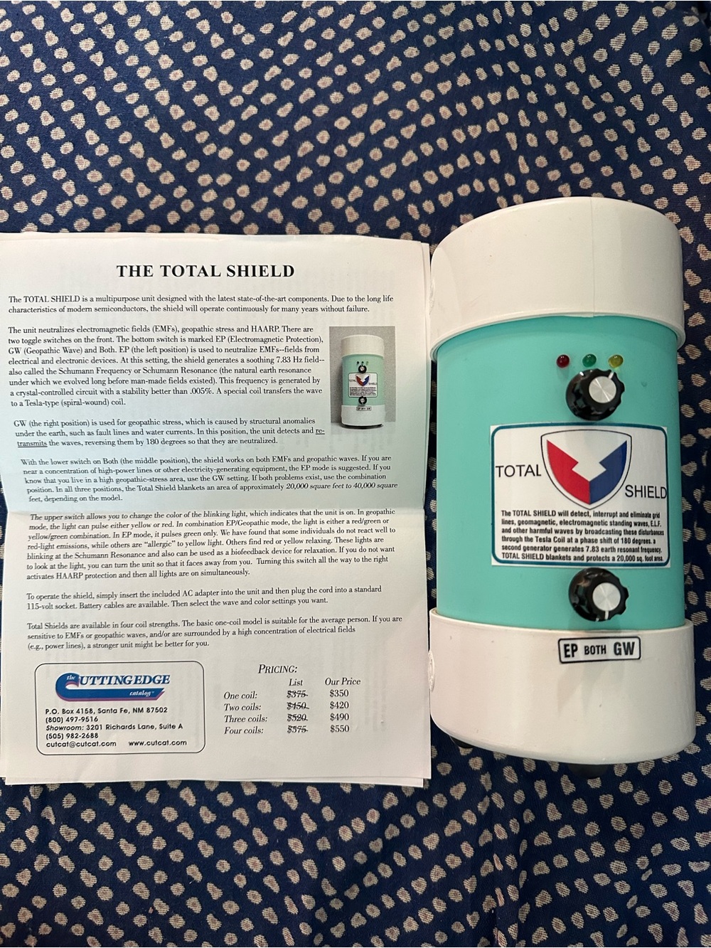 Total Shield EMF Protection Device - Picture 3 of 3